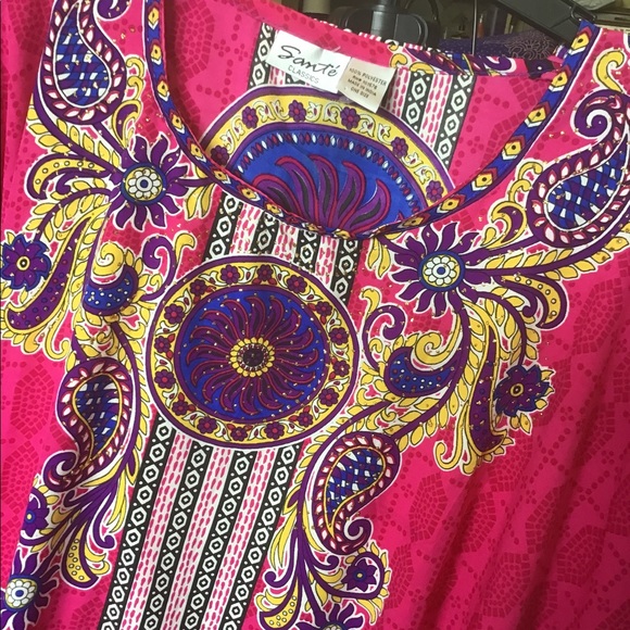 🌷NWT SANTE CELESTIAL FULL LENGTH CAFTAN DRESS - Picture 11 of 11